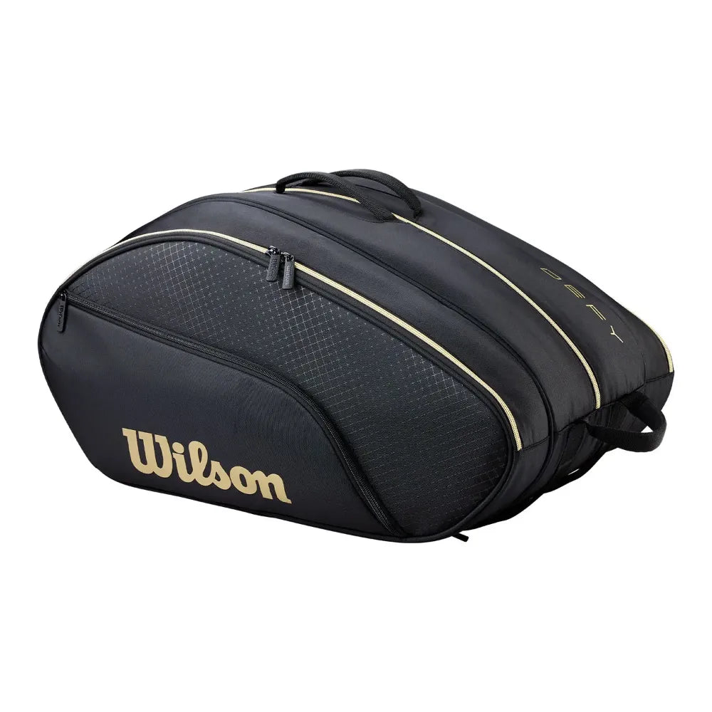 Schlägertasche Wilson Defy V1 Padel Schwarz/Gold 