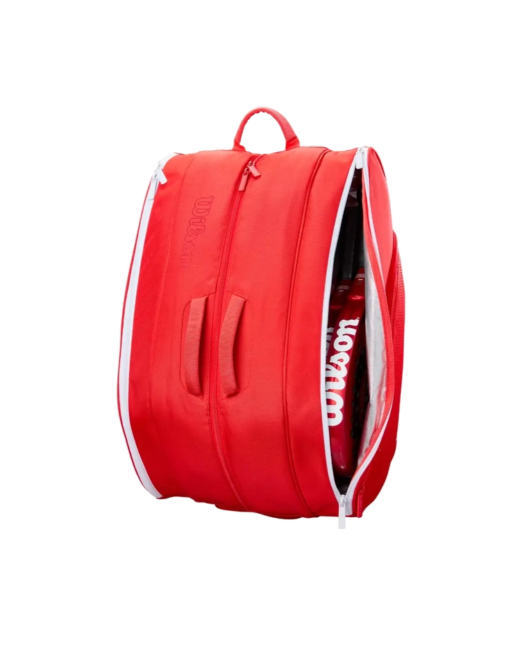 Borsa per racchette Wilson Tour Padel Rosso 2025