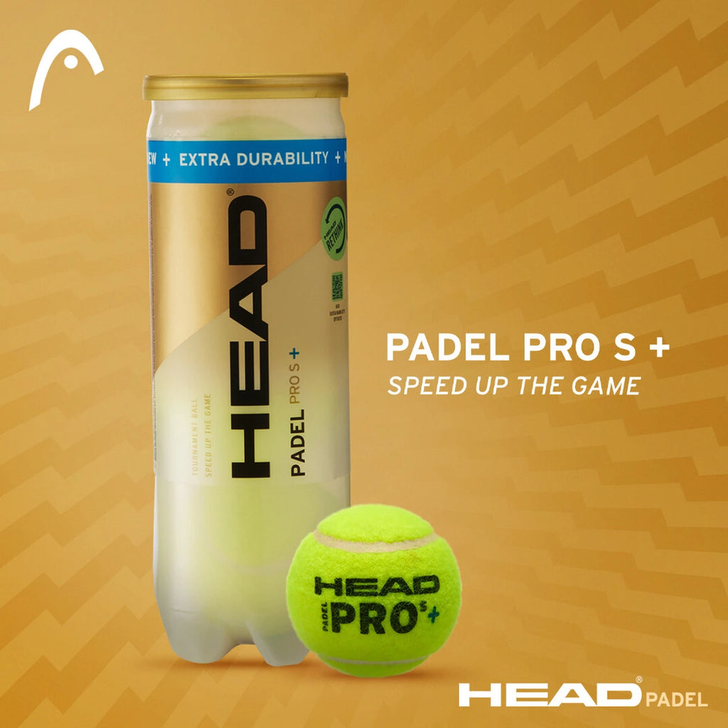 Balls HEAD Padel PRO S+