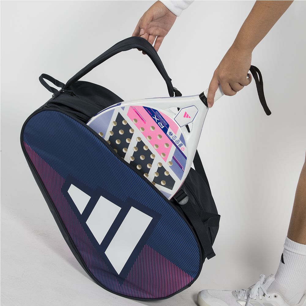 Raqueteira Adidas Controle Azul 2026 