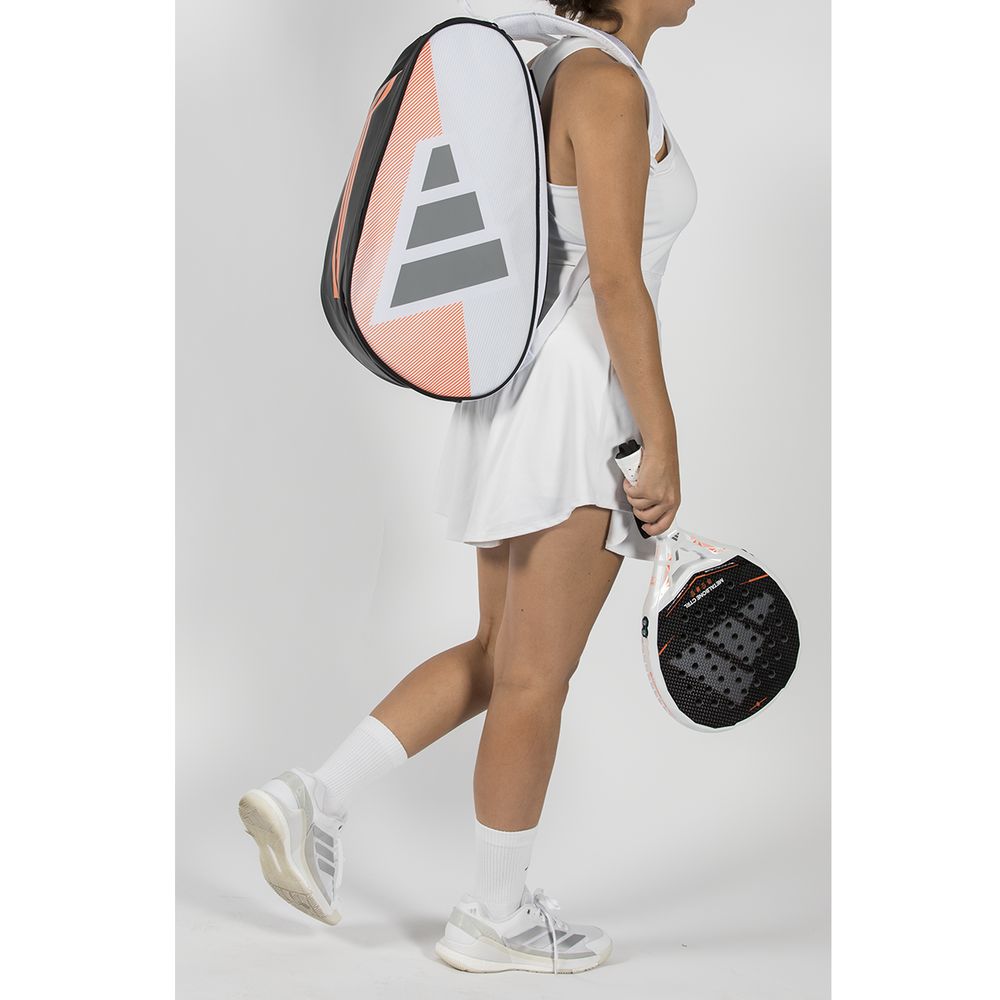 Raqueteira Adidas Controle Branco 2026 