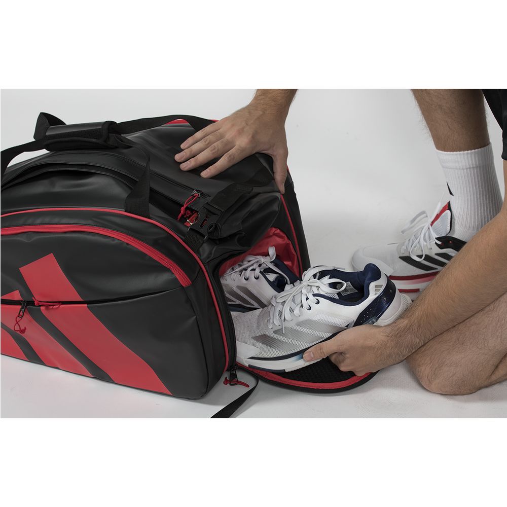 Borsa per racchette Adidas Multigame Rosso | Ale Galán | 2026 