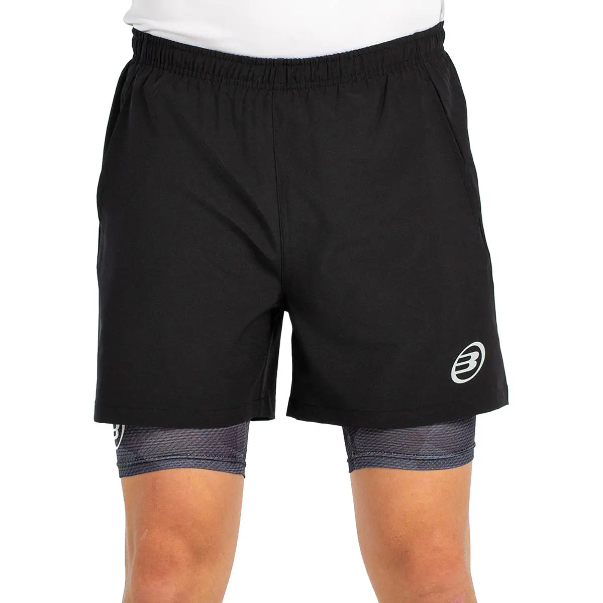 Calção Bullpadel Maçã Preto 