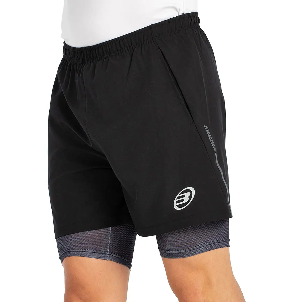 Calção Bullpadel Maçã Preto 