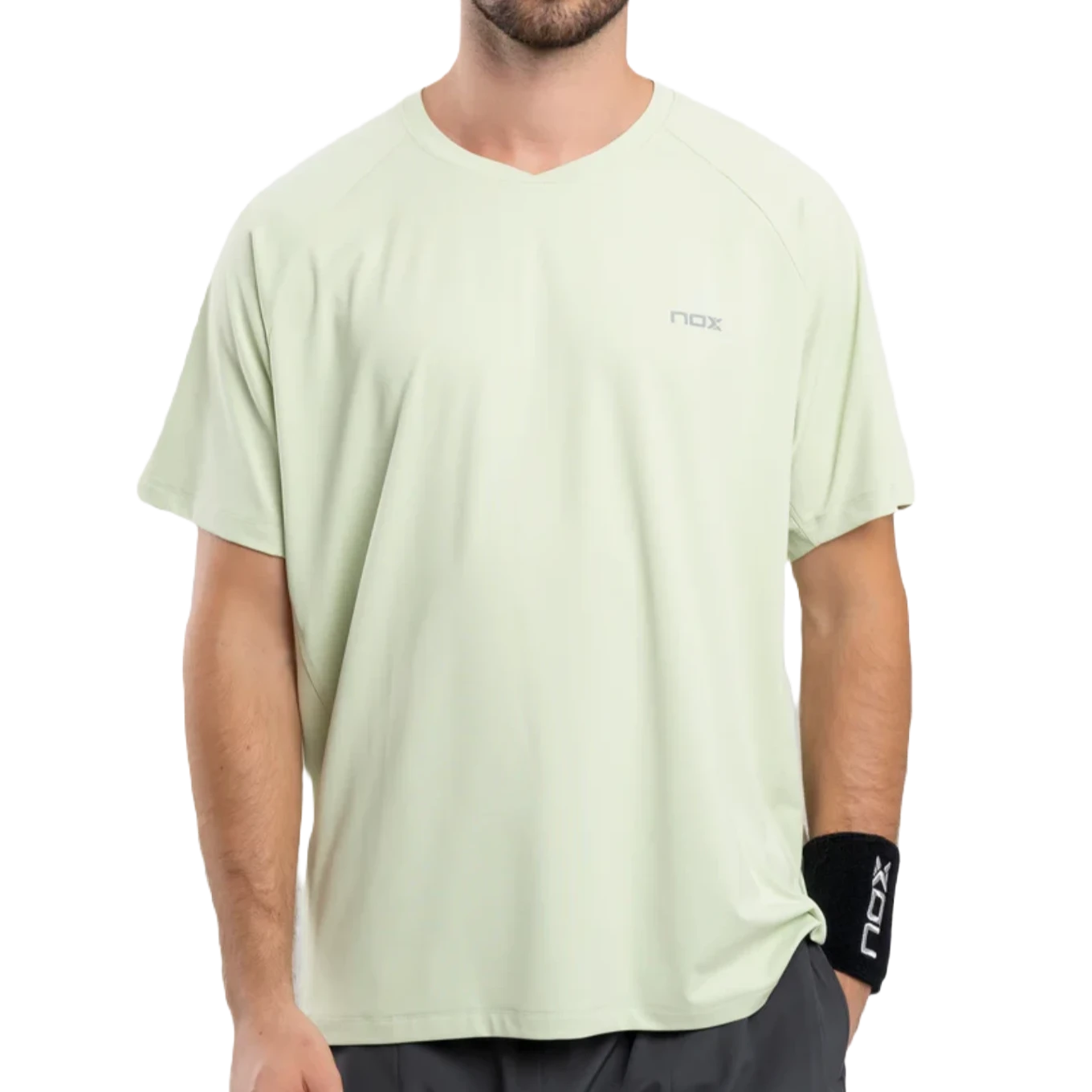 Camiseta Nox Pro Verde Lirio Hombre