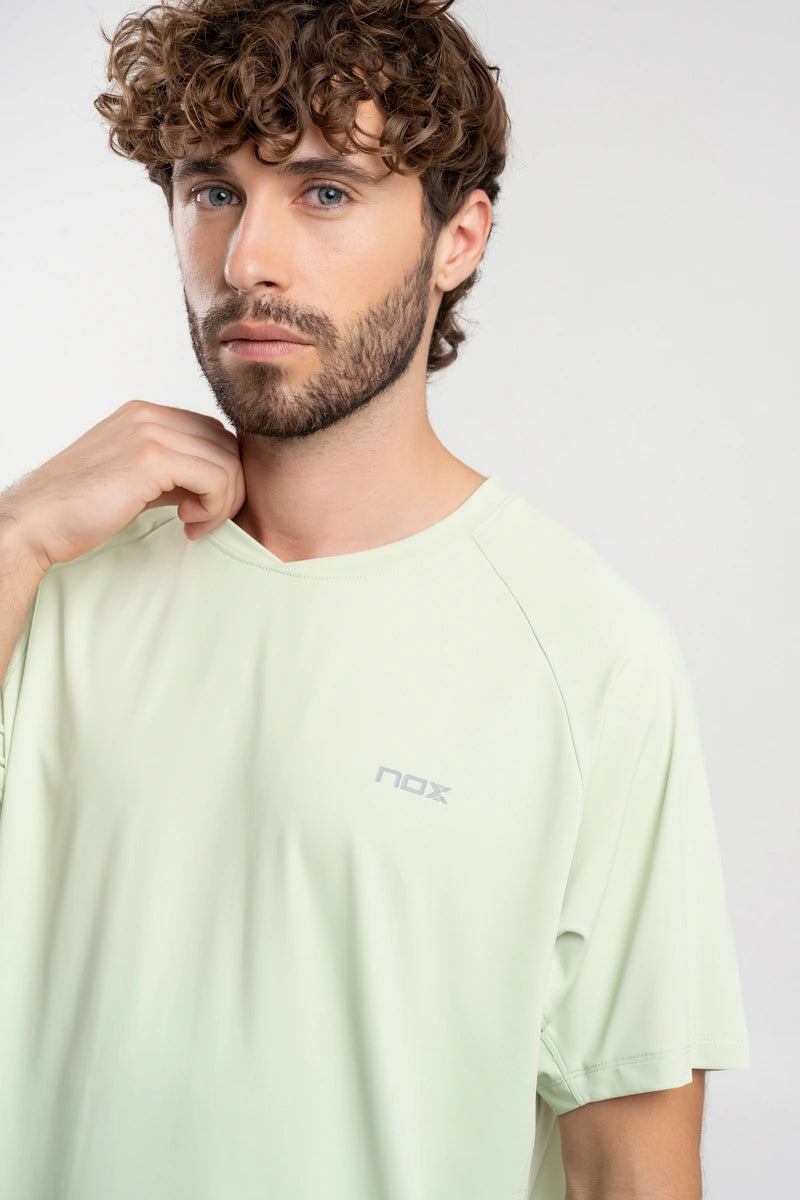 Camiseta Nox Pro Verde Lirio Hombre
