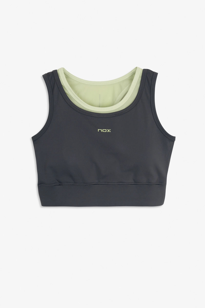 Top -BH Nox Pro Charcoal Graue Frau