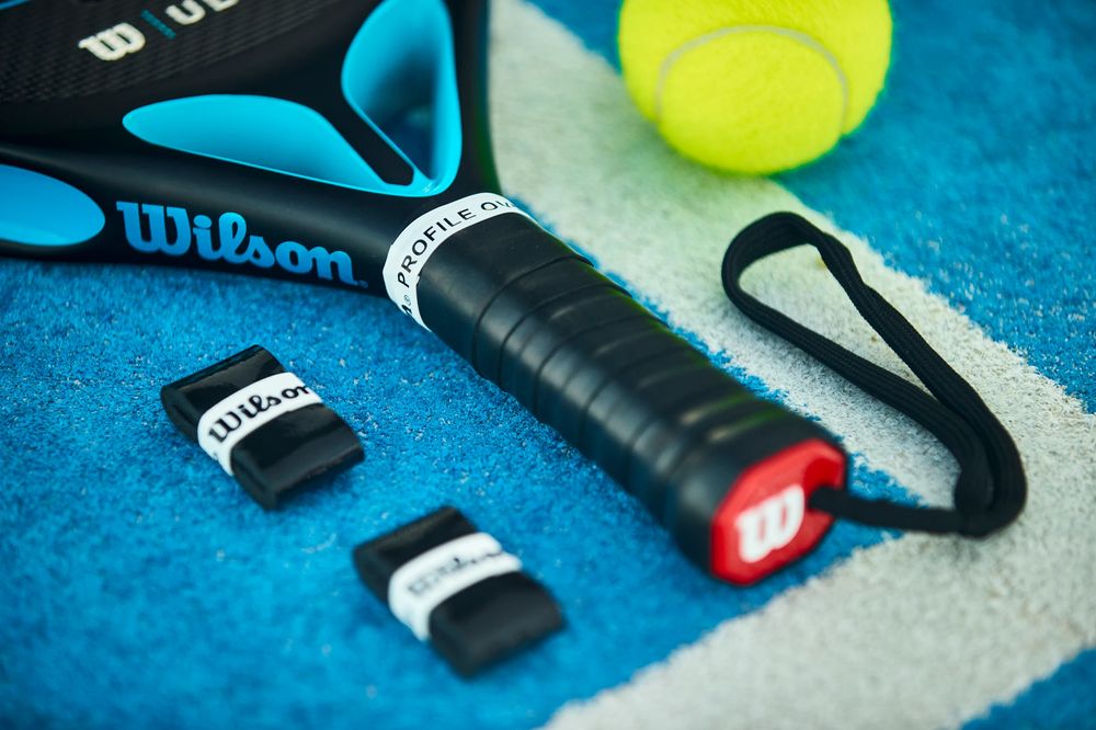 Wilson Overgrip Padel Profile Pack 3 Noir