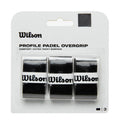 Wilson Overgrip Padel Profile Pack 3 Noir