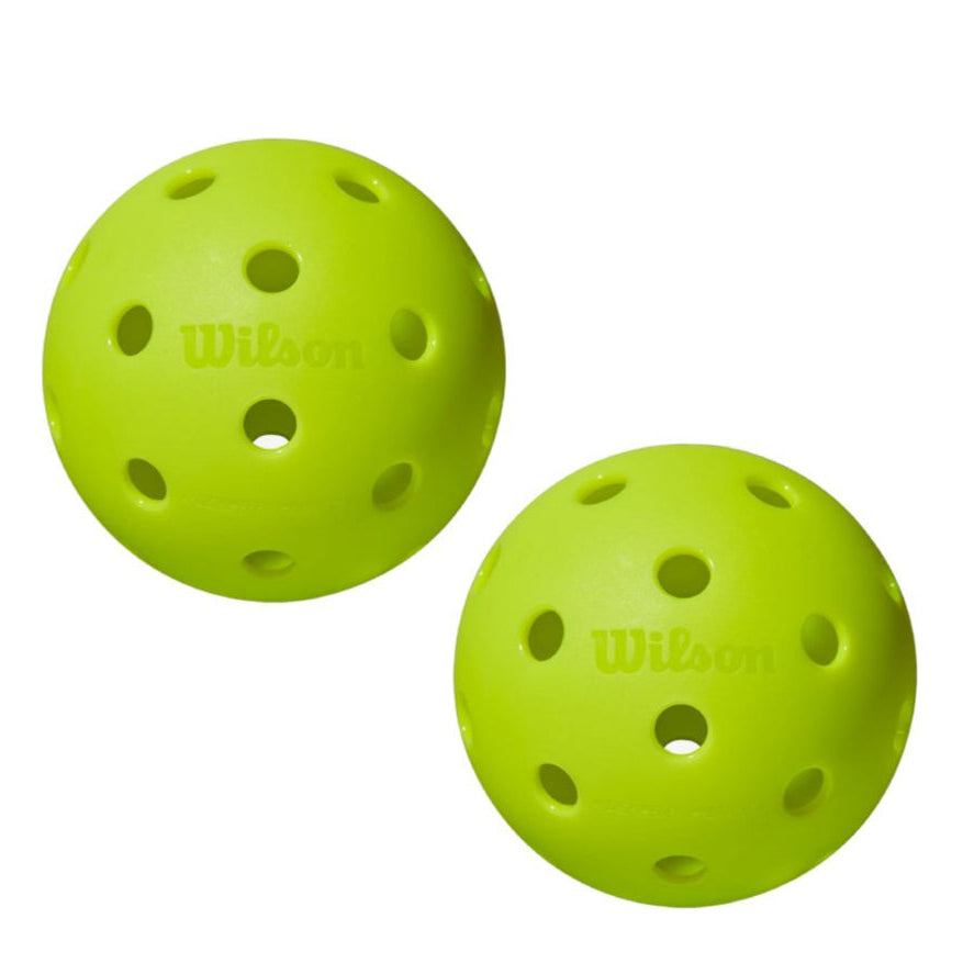 Balles Pickleball Wilson TRU 32 paquets x2
