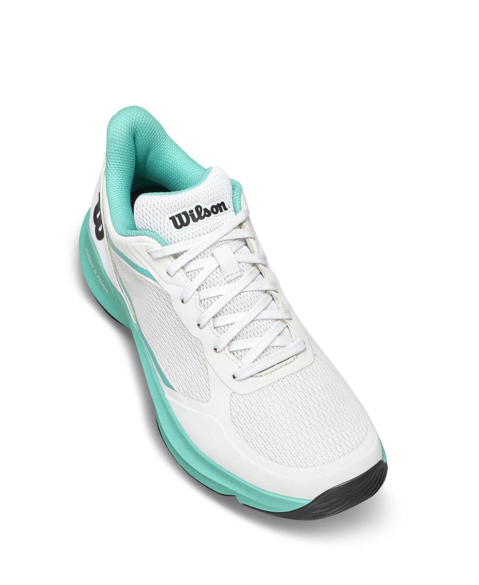 Zapatillas Wilson Hurakn Lite Mujer - Blanco/Turquesa/Negro 2025