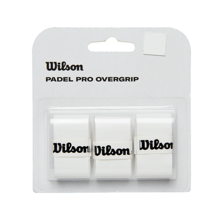 Wilson Overgrip Padel Pro Confezione 3 Bianco