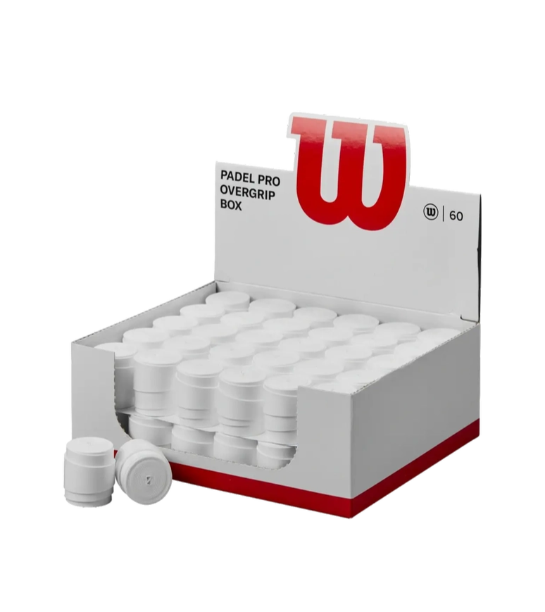 Wilson Box PRO Overgrip Padel 60 Weiß