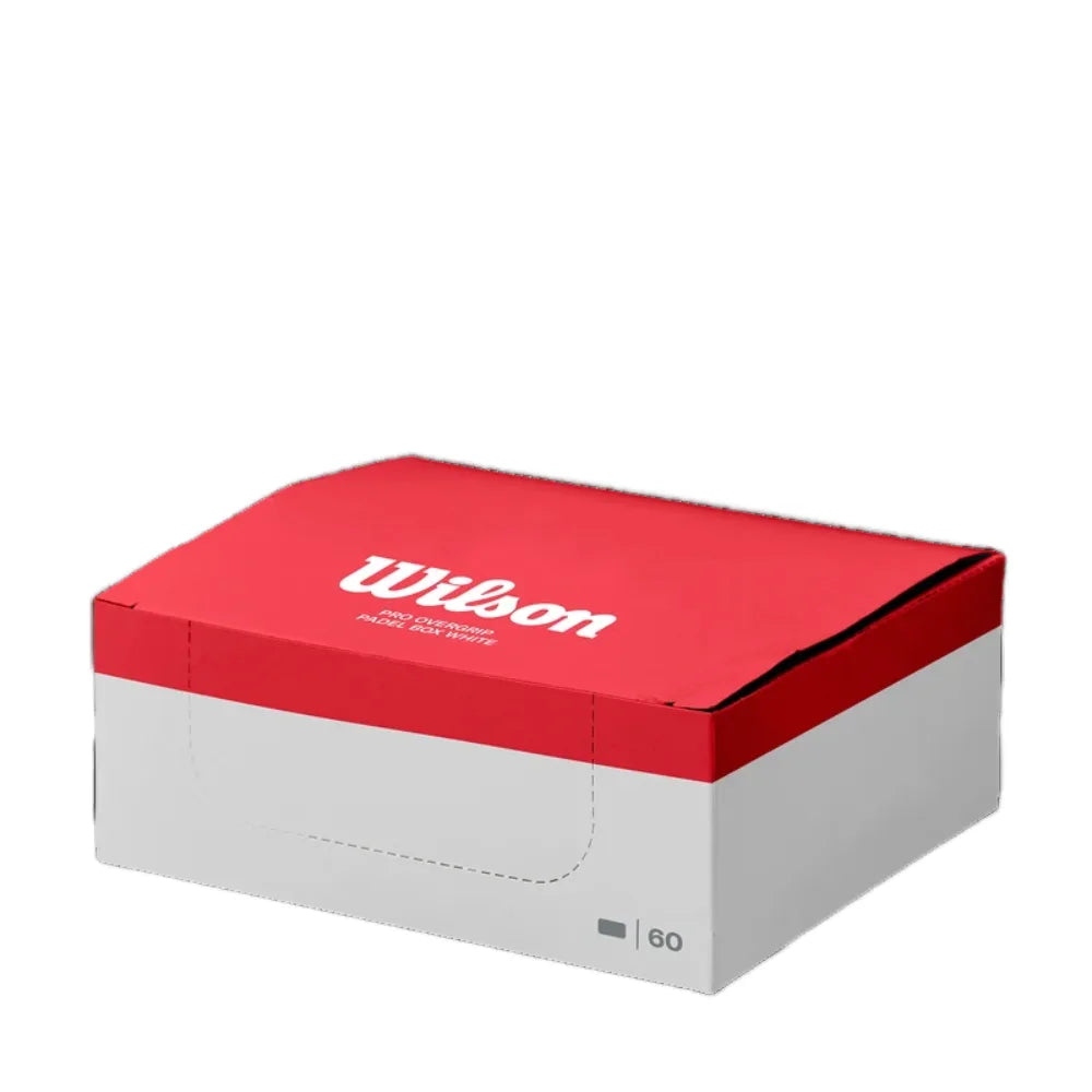 Wilson Caja PRO Overgrip Padel 60 Blanco