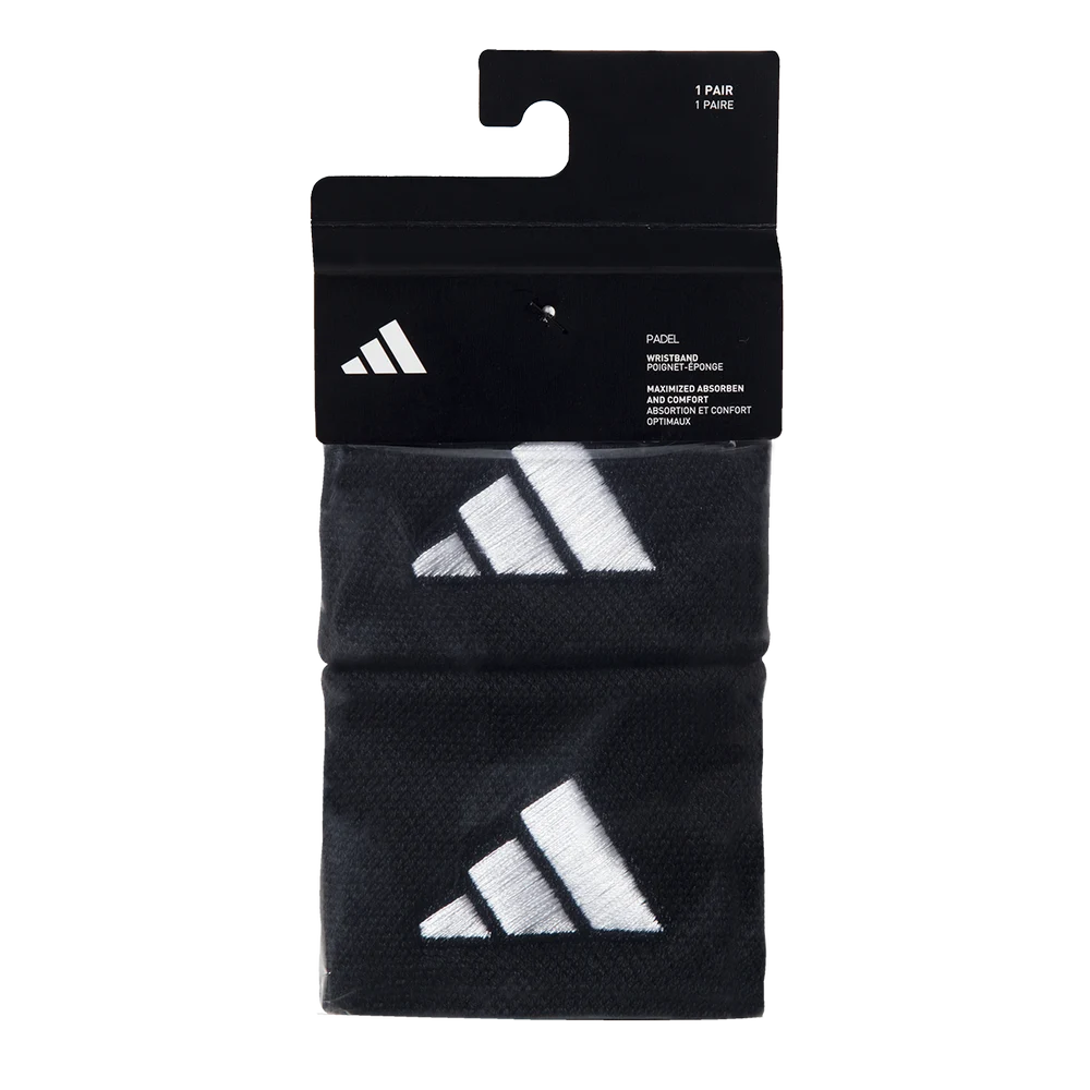 Armbänder Kurz Adidas Schwarz x2 | Ale Galán