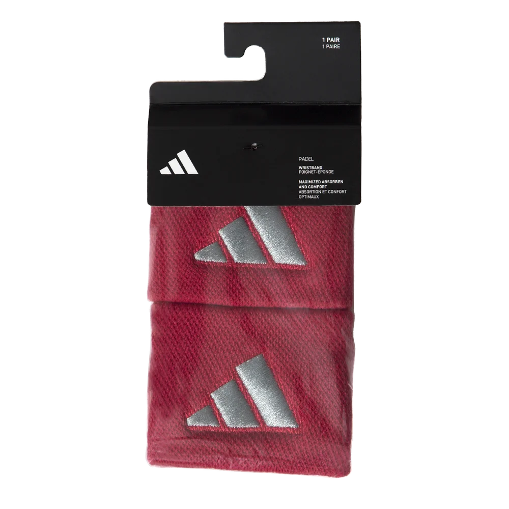 Muñequeras Cortas Adidas Rojo
