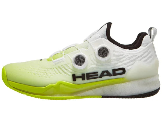 Padel shoes Head Endure Pro BOA Men White/Yellow