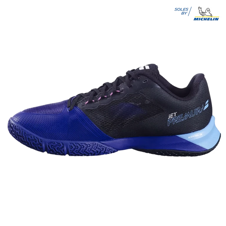 Padelschoenen Babolat Jet Premura 2 Men Juan Lebrón Black/Mazarine Blauw