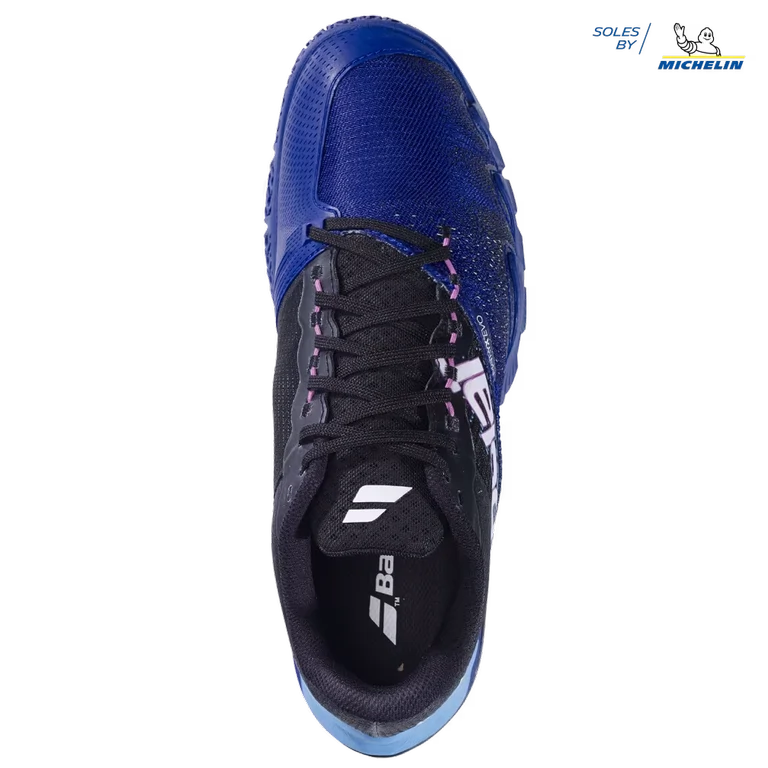 Padelschoenen Babolat Jet Premura 2 Men Juan Lebrón Black/Mazarine Blauw