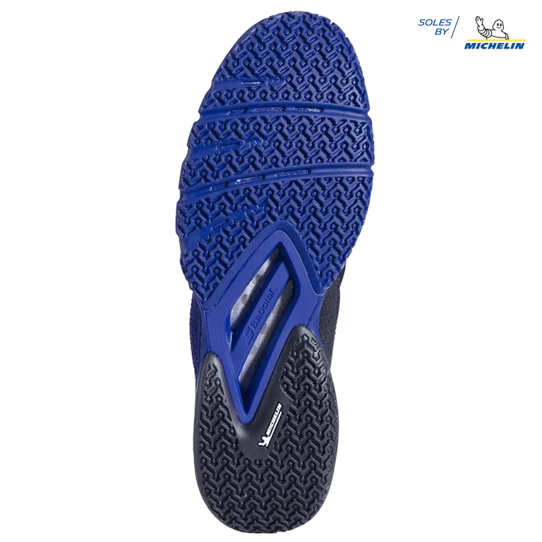 Padelschoenen Babolat Jet Premura 2 Men Juan Lebrón Black/Mazarine Blauw