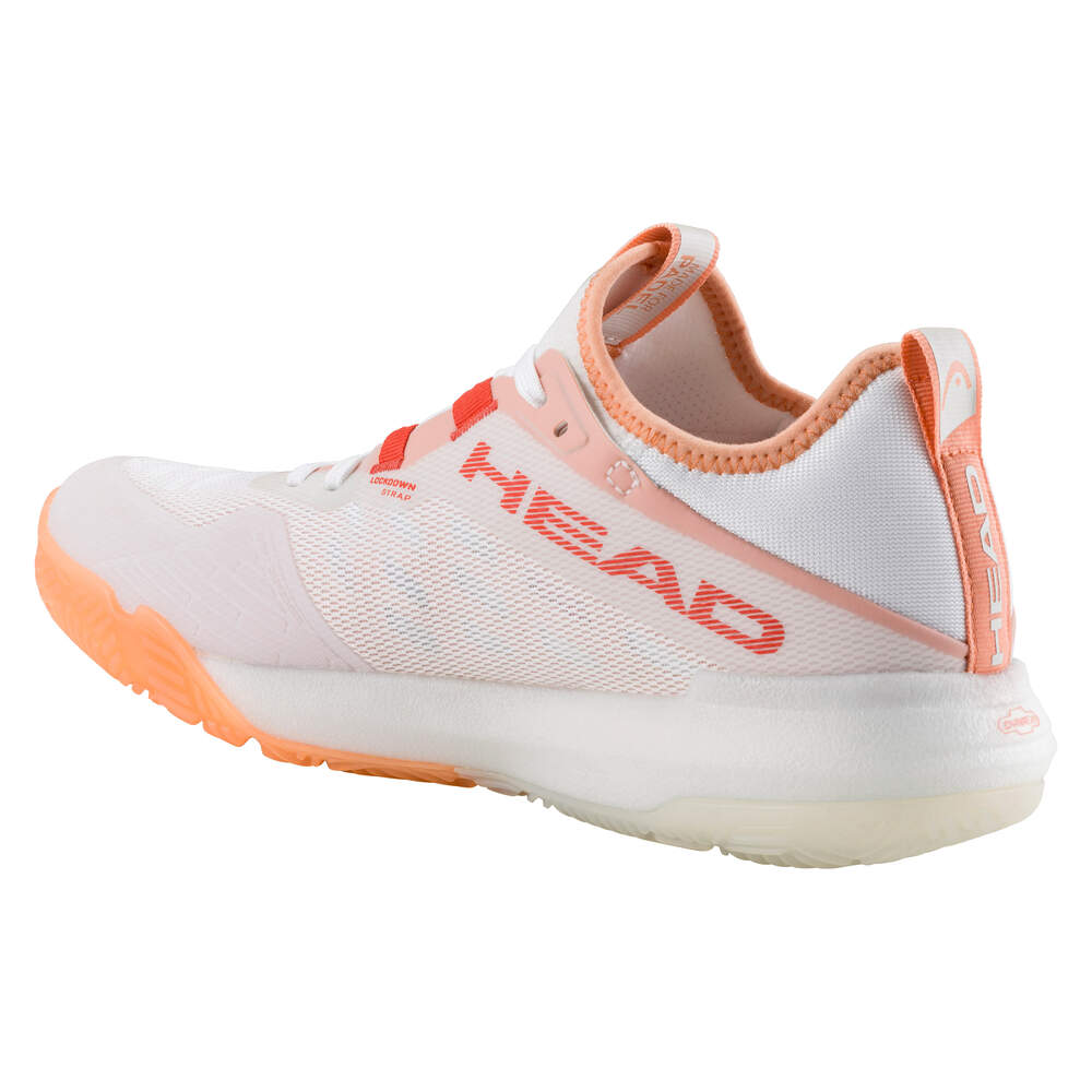 Sapatilhas Head Motion Pro Padel Mulher Branco/Coral