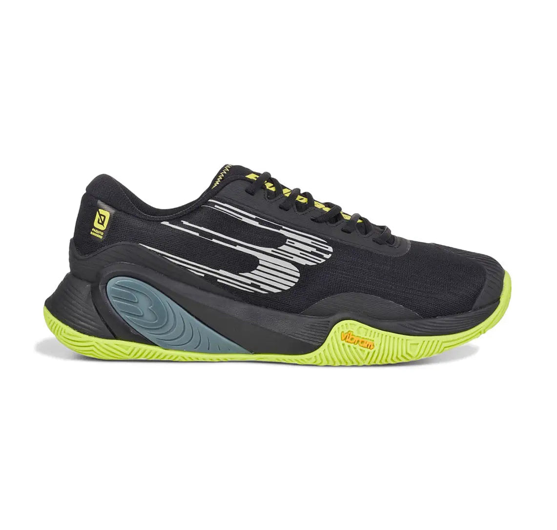 Padelschoenen Bullpadel Hack Vibram 25I Zwart | Paquito Navarro
