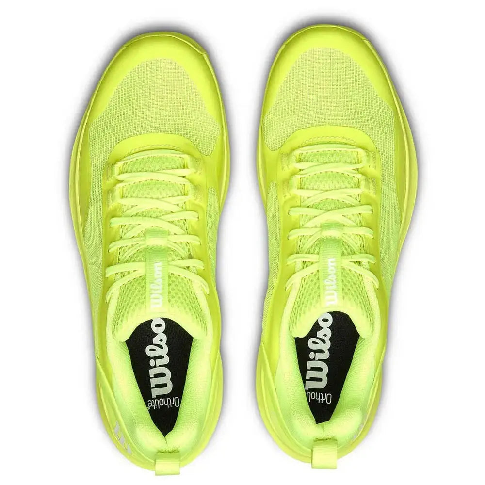 Chaussures De Padel Wilson Hurakn Pro V2 Pour Homme - Couleur Noir/Blanc/Vert Gecko - Pointure 45