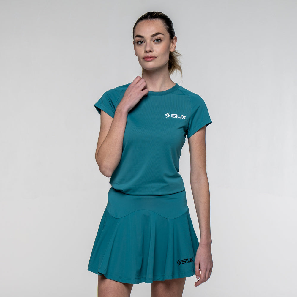 Camiseta SIUX Match 2026 Mujer Verde