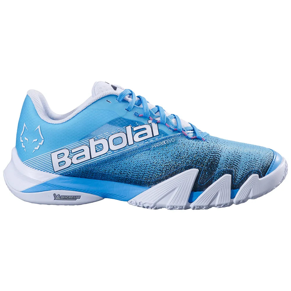 Padel shoes Babolat Jet Premura 2 Men Juan Lebrón Cyan Blue/White