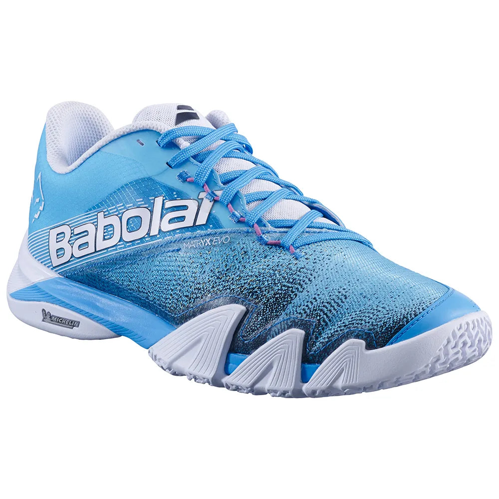 Padel shoes Babolat Jet Premura 2 Men Juan Lebrón Cyan Blue/White