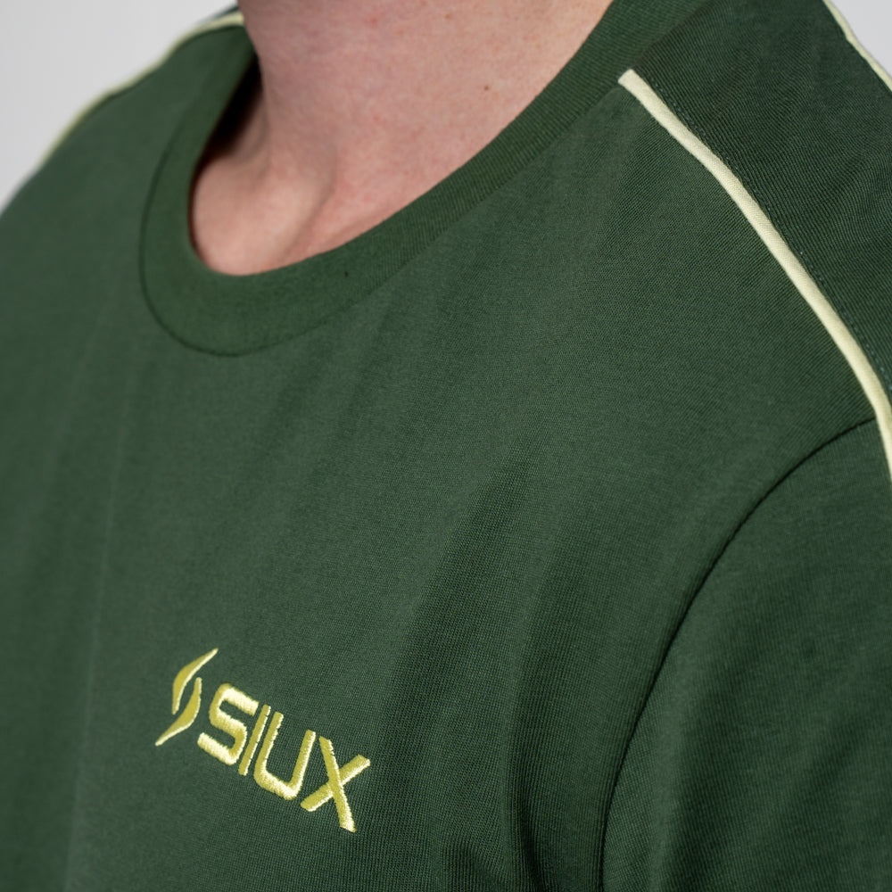 Camiseta SIUX Gareh 2026 Verde Casual