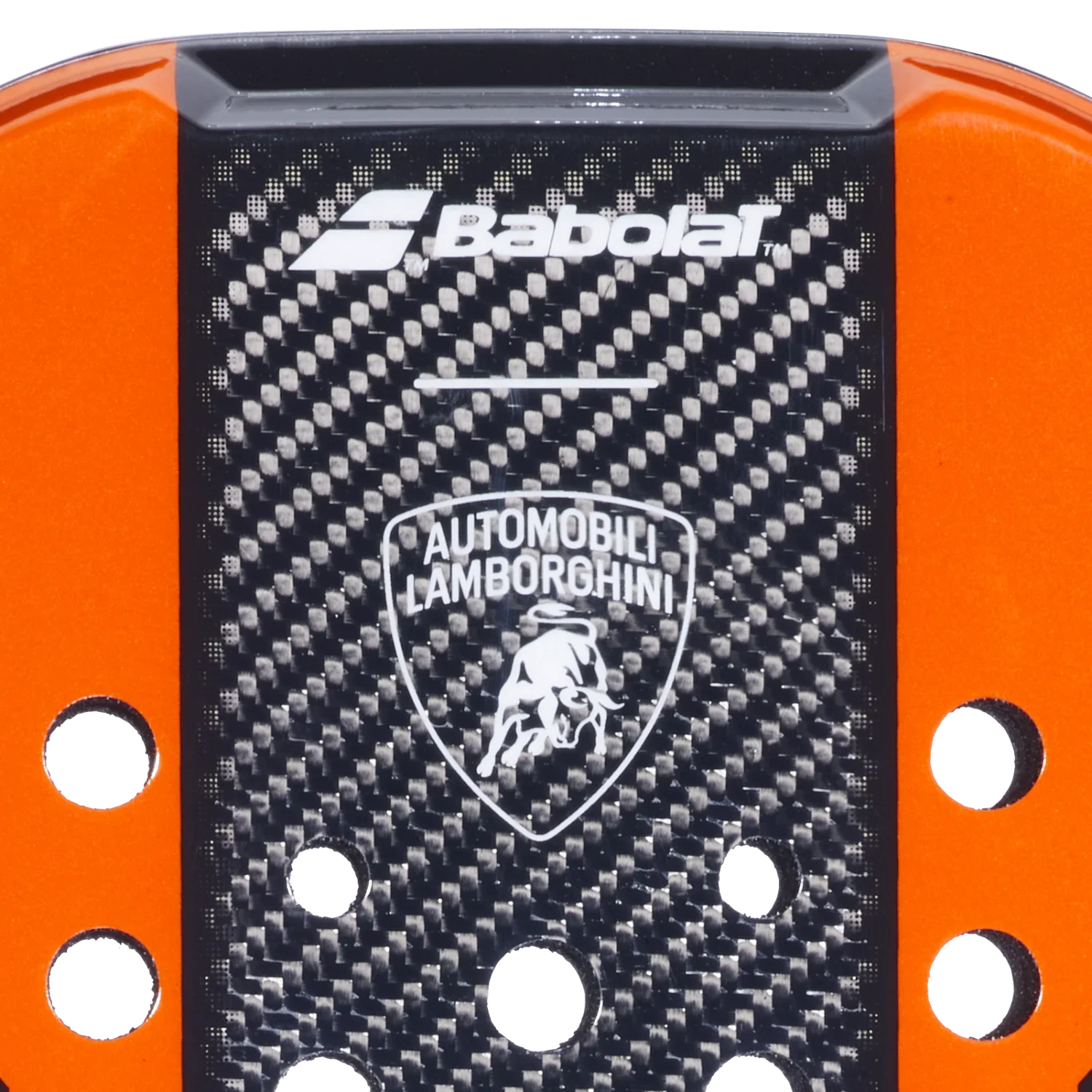 BL.002 Naranja · zoom material carbono 3K