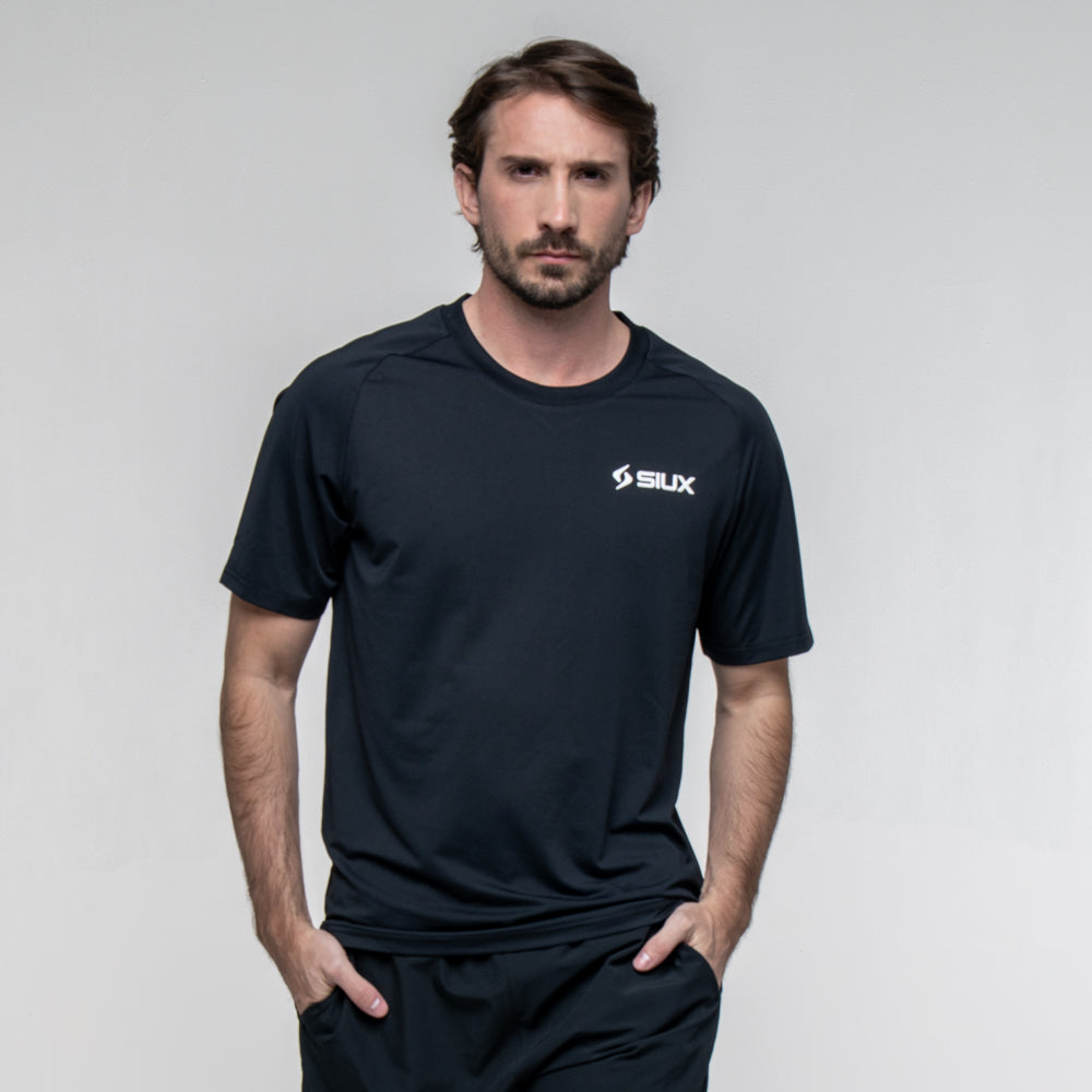 Camiseta SIUX Match 2026 Hombre Negra