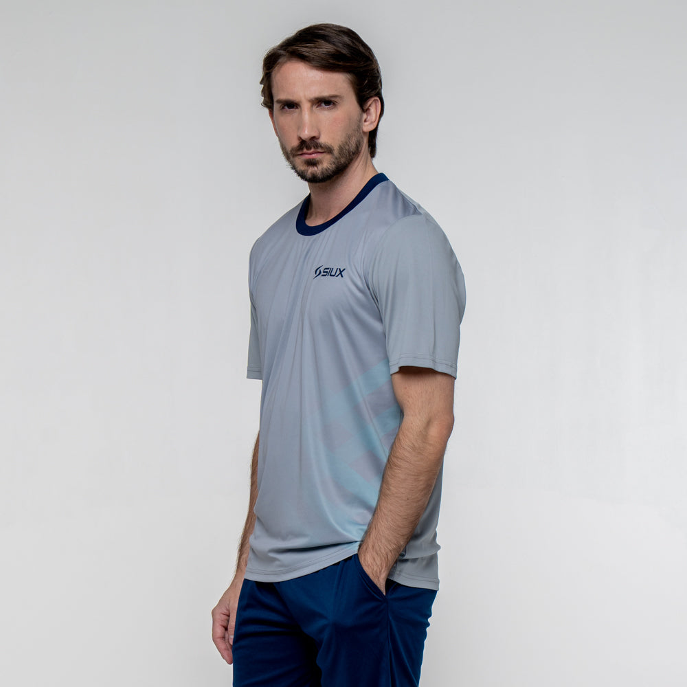 Camiseta SIUX Wave 2026 Hombre Gris