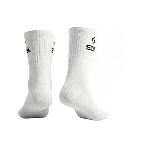 Calcetines SIUX Basic 2026 Caña alta Blanco (Pack x3)
