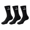 Calcetines SIUX Basic 2026 Caña alta Negro (Pack x3)