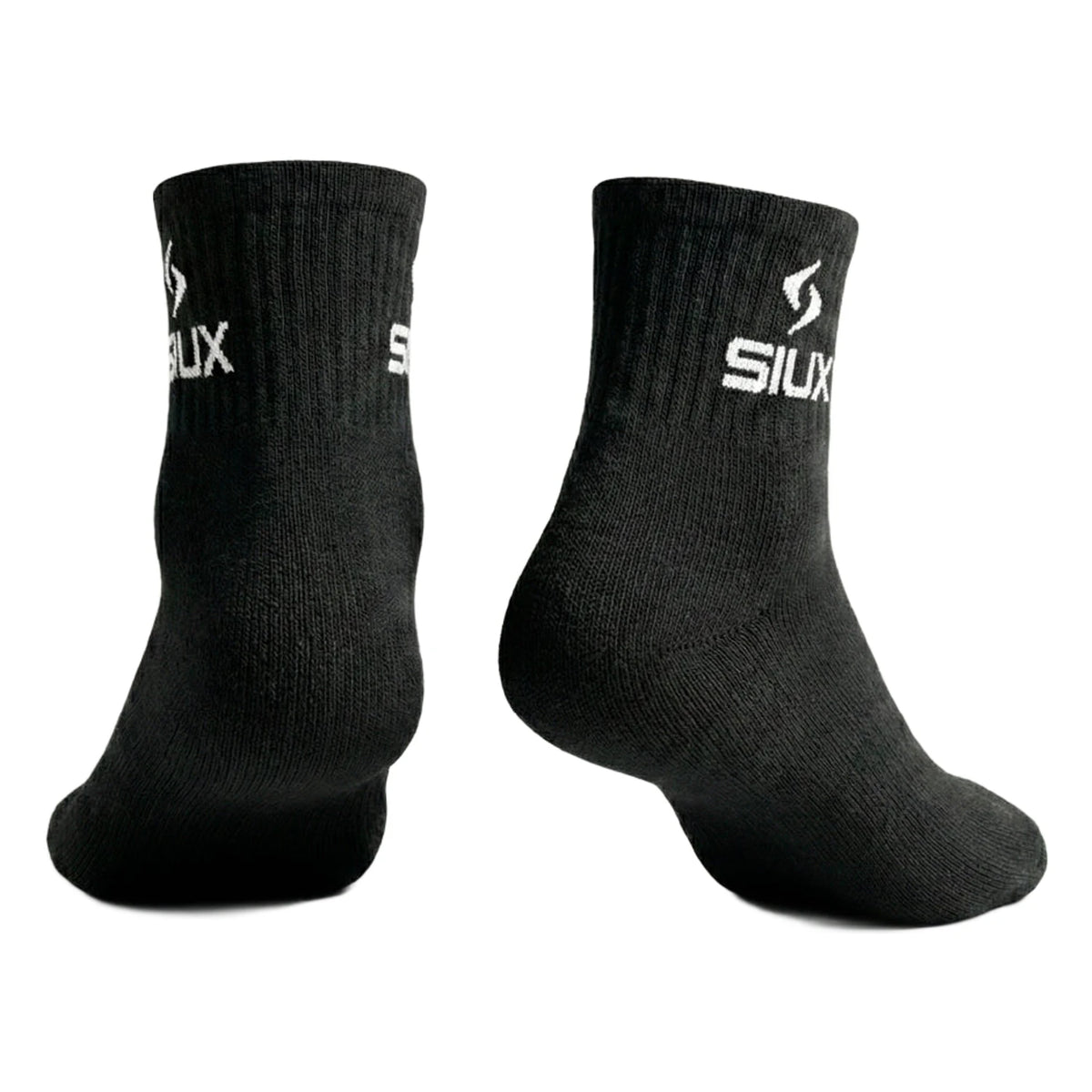 Calcetines SIUX Basic 2026 Caña media Negro (Pack x3)