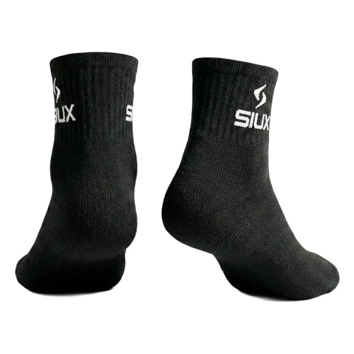 Calcetines SIUX Basic 2026 Caña media Negro (Pack x3)