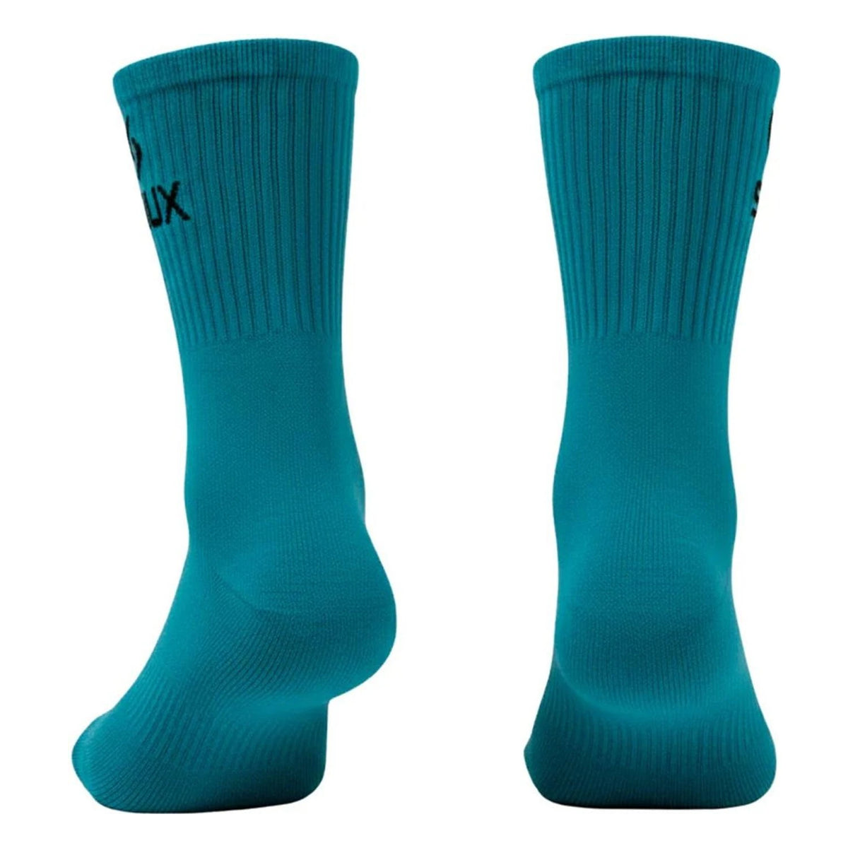 Calcetines SIUX Groove 2026 Caña alta Burdeos Celeste (Pack x2)