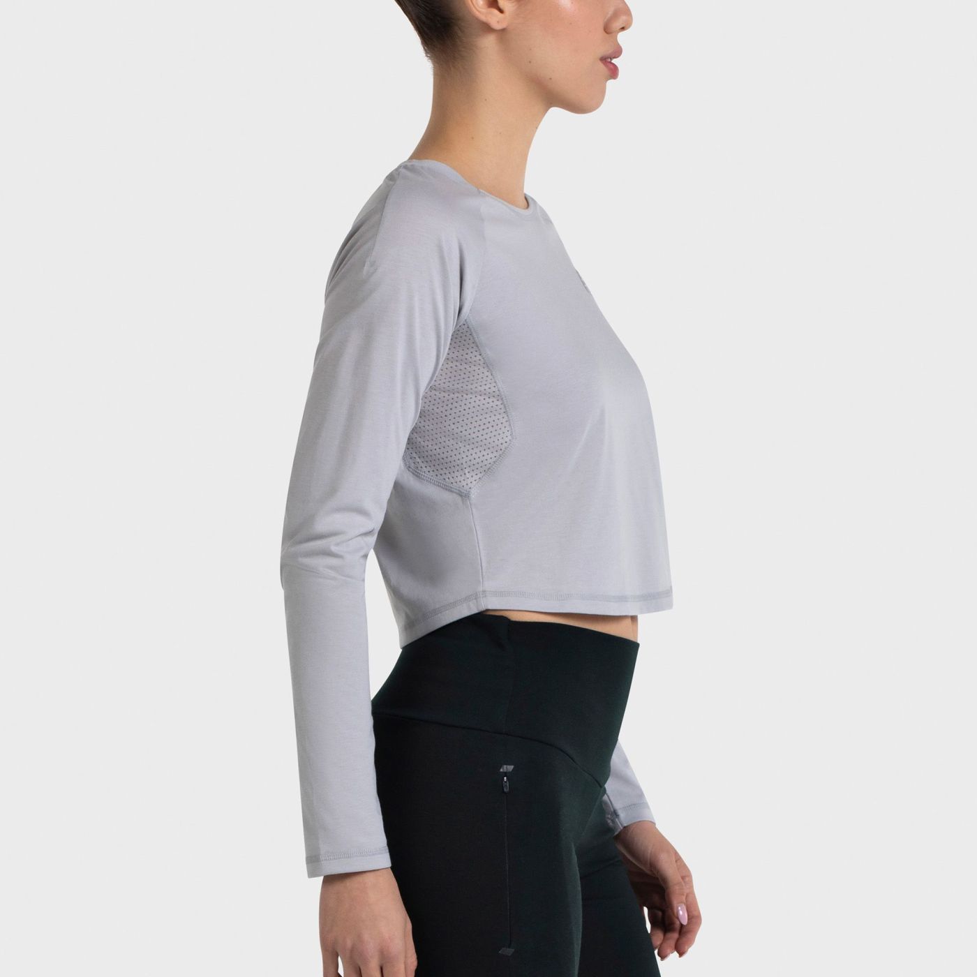 Bullpadel Almo T-shirt met lange mouwen Gris Perla