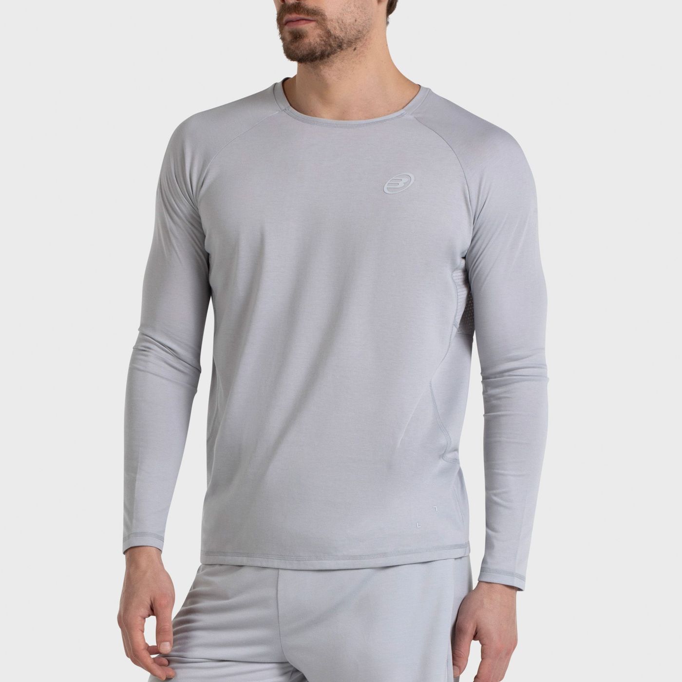 Shirt met lange mouwen Bullpadel Amer Parelgrijs
