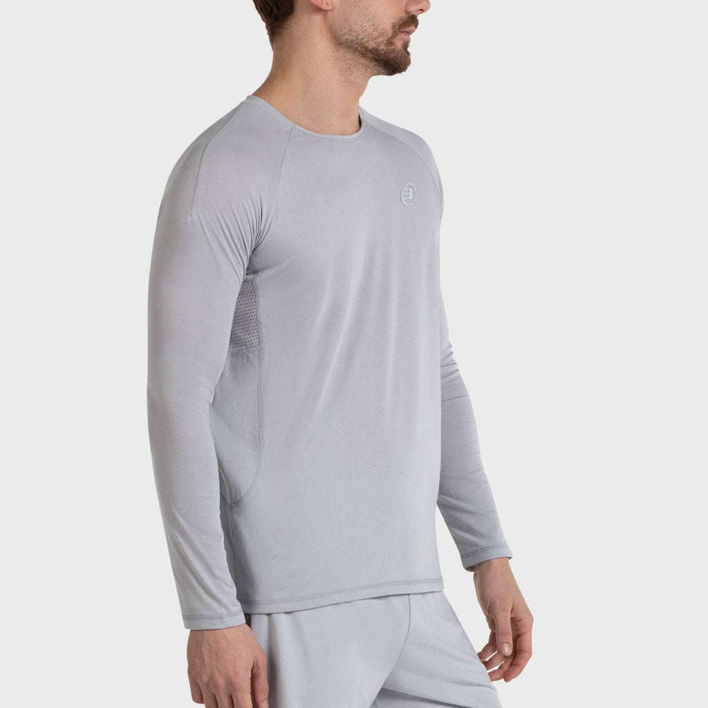 Shirt met lange mouwen Bullpadel Amer Parelgrijs