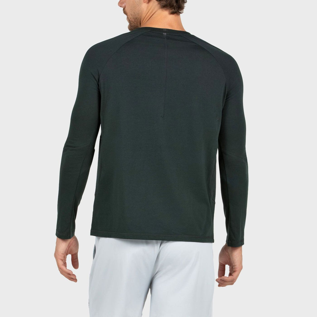 Bullpadel Amer donkergrijs shirt met lange mouwen