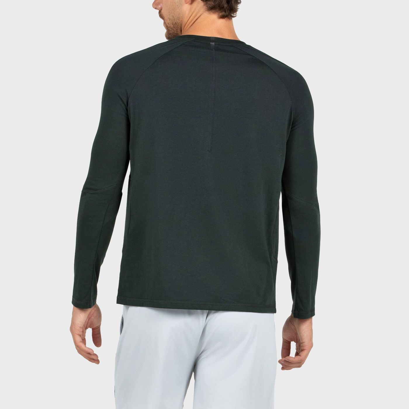 Bullpadel Amer donkergrijs shirt met lange mouwen