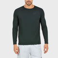 Bullpadel Amer donkergrijs shirt met lange mouwen