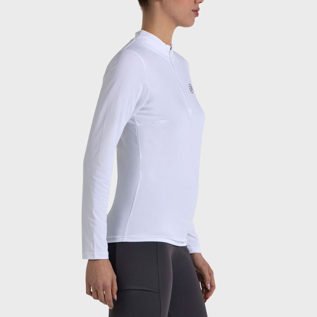Bullpadel Becal White Long-Sleeved T-Shirt