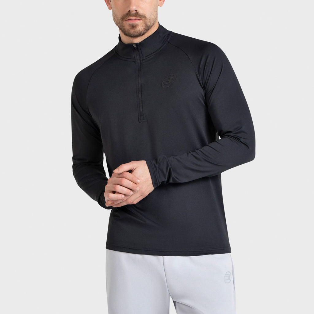 Bullpadel Bisol Black shirt met lange mouwen