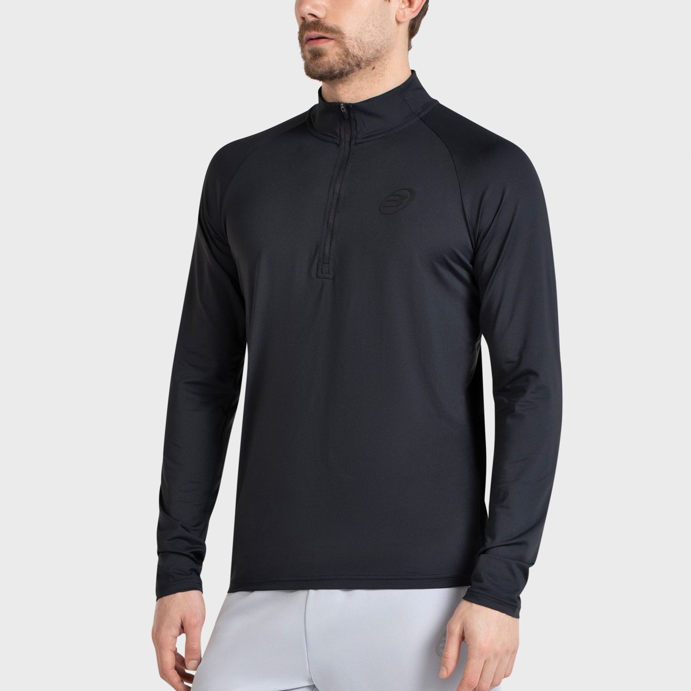 Bullpadel Bisol Black shirt met lange mouwen