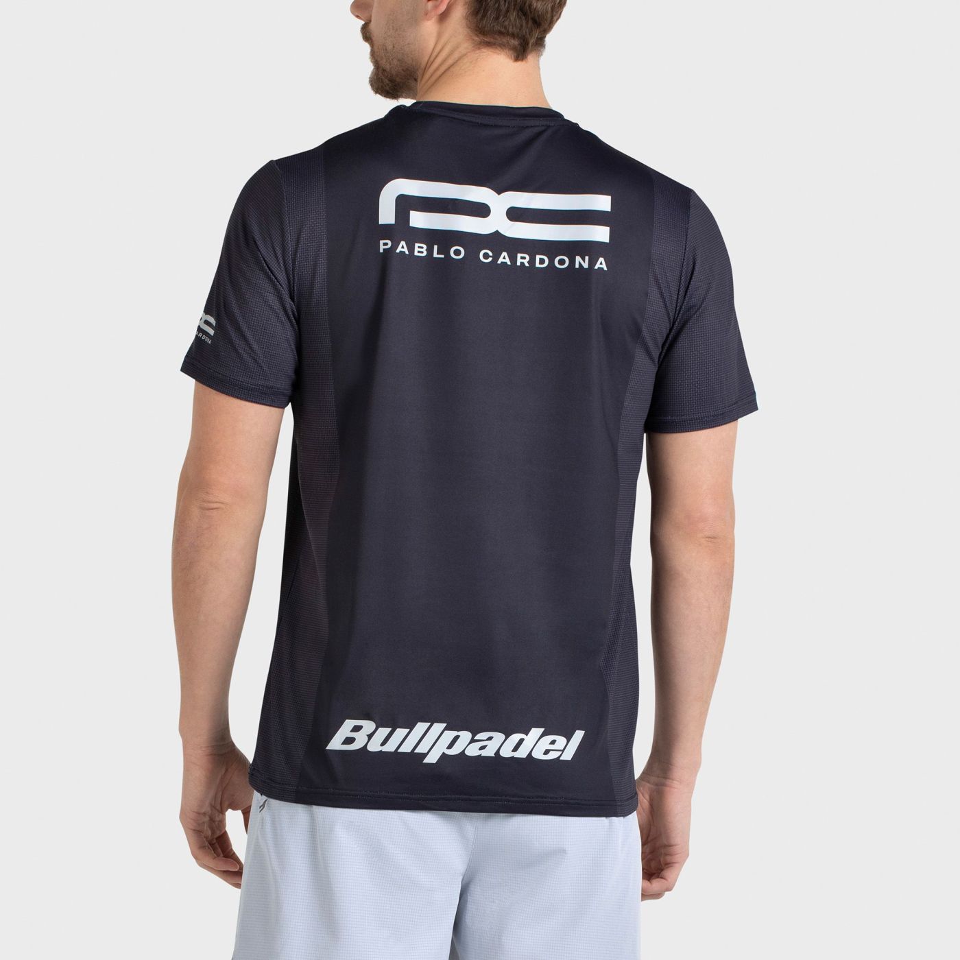 Bullpadel Pablo Cardona 26I Black T-Shirt