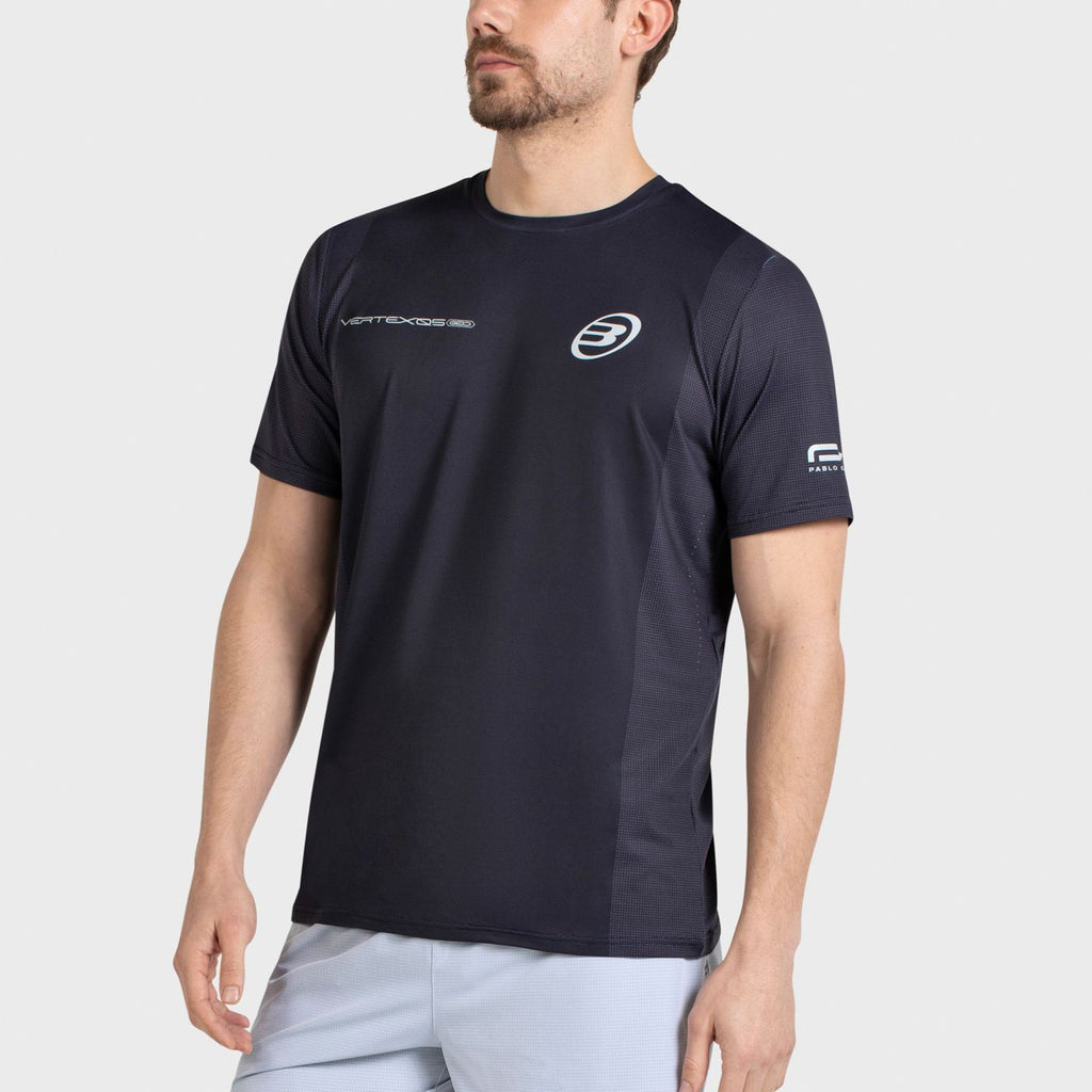 Bullpadel Pablo Cardona 26I Black T-Shirt